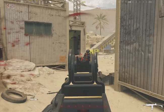 COD MW3のWSP-9で戦闘